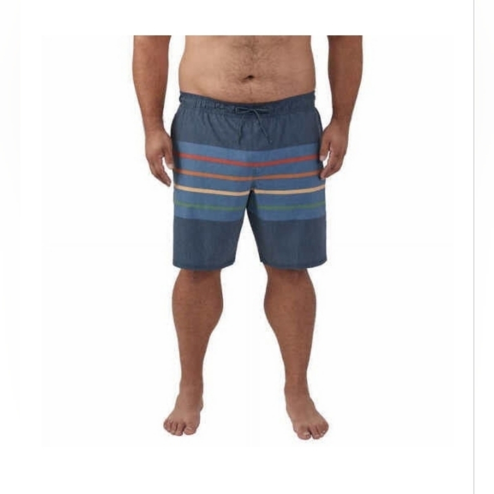 Hang Ten Men's Swim Trunk Quick Dry Shorts with Pockets Inseam 9Size 3XL